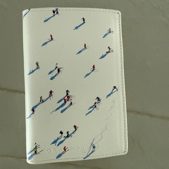 Gray Malin Ski Travel Set - Passport Case & Luggage Tag - Picture 5 of 9